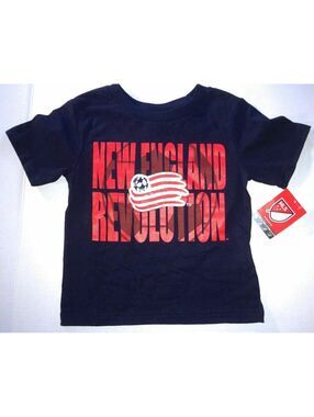 NWT New England Revolution Blue T Shirt MLS Soccer Youth Size Toddler 3T